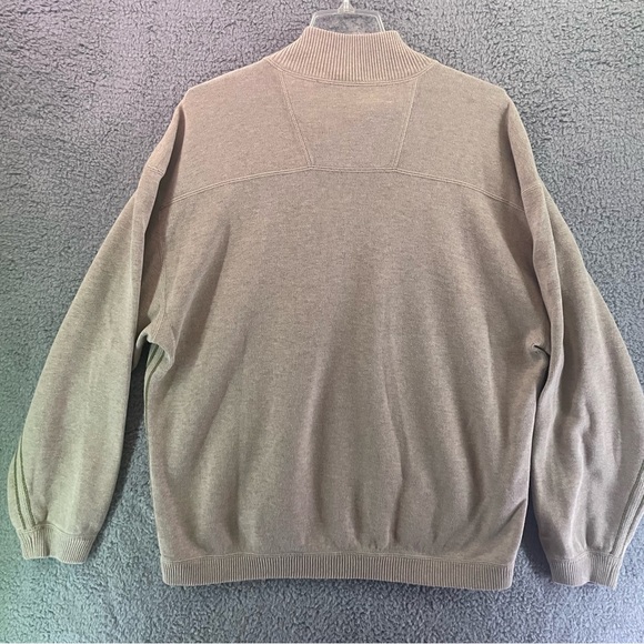 Tommy Bahama Men’s Mock Neck Sweater Extra Large Relax Quarter Zip Casual - Picture 10 of 11